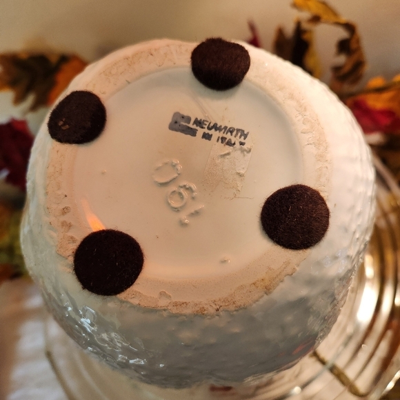 Vintage Italian Lemon-Shaped Ceramic Pitcher - Cabbageware Style 🍋🍋 Italy - Picture 4 of 9